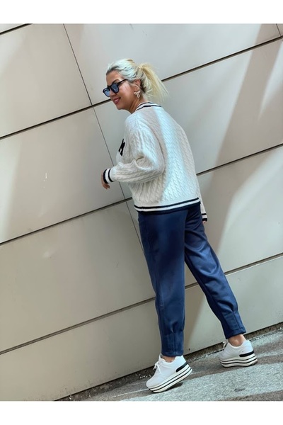 Leila PAÇASI PENSLİ SÜET PANTOLON