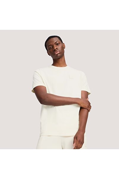 Puma Ess Elevated Tee Erkek Tshirt 690893 99 - Beyaz - M