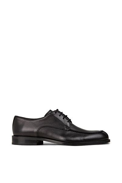 Deery Genuine Leather Black Classic Men's Shoes