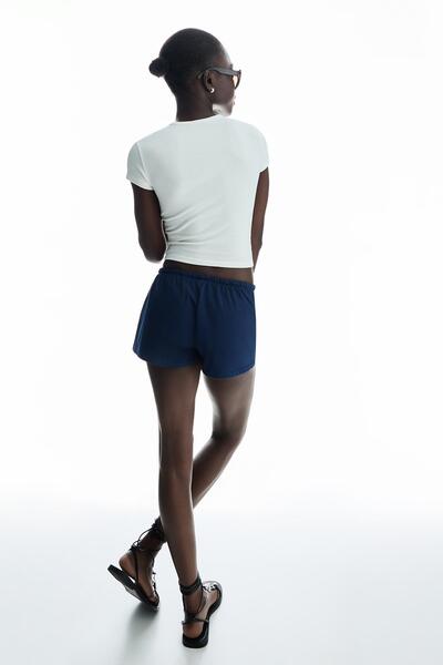 Bershka Pamuklu şort