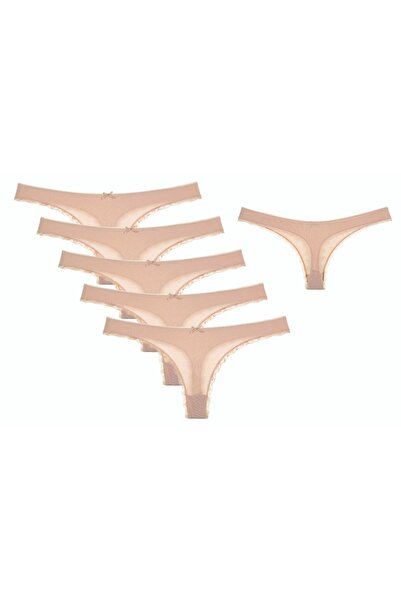 Donella 5'li Özel Viskon Kadın Tanga 2495T