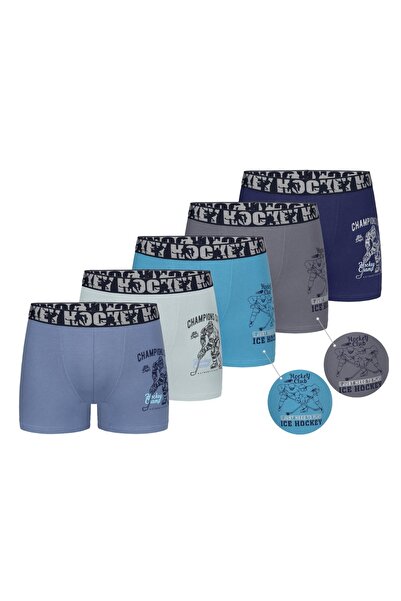 Donella Συσκευασία με 5 Μπόξερ για Νέους Αγόρια 8371PB42