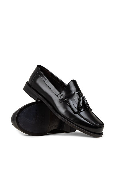 Deery Loafer pentru bărbați din piele naturală cu ciucuri