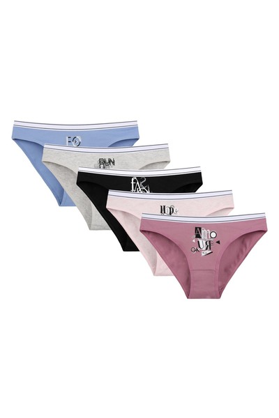 Donella Γυναικεία εσώρουχα 5 τεμαχίων 2171PB31