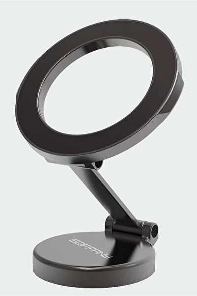 Soffany HY-860 360° Metal Torpido Üstü Magsafe Uyumlu Telefon Tutucu