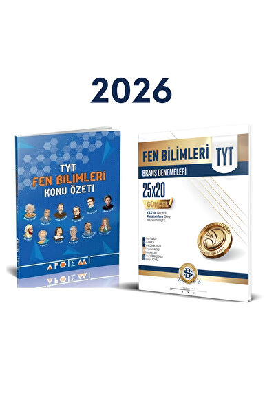 Bilgi Sarmal Yayınları Bilgi Sarmal Fen Deneme Ve Apotemi Fen Konu Özeti 2026