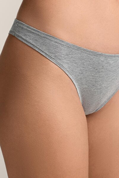 Oysho 5'li pamuklu Brezilya modeli külot paketi