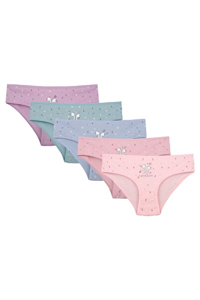 Donella Pachet de 5 chiloți pentru fete tinere 5081B4