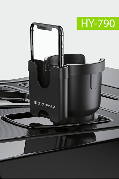 Soffany HY-790 360° Araç Telefon ve Bardak Tutucu