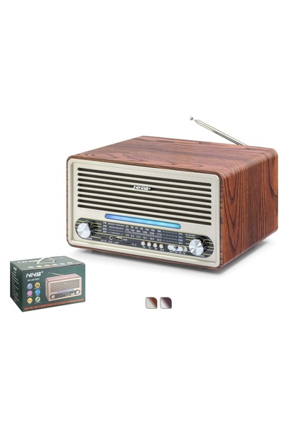 NNS Ns6679Bt Bluetooth Nostalji Speaker 308*233*178mm