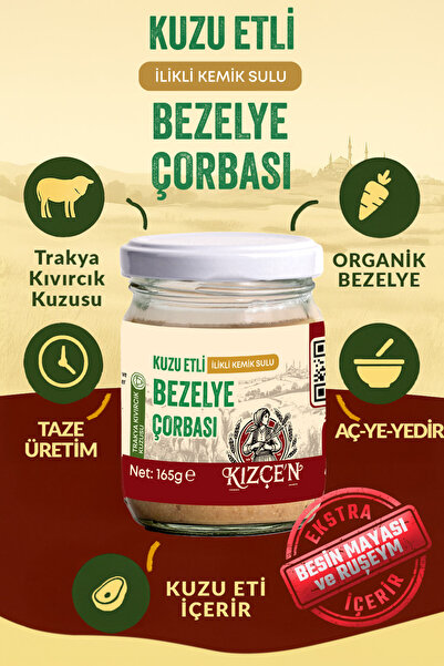 Kızçen Avantajlı 4 Lü Kuzu Etli İlikli Çorba Seti