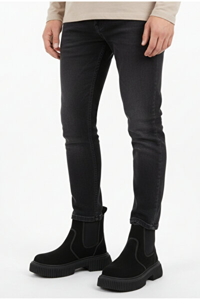 Moda Lime Unisex Kaymaz ve Hafif Taban Süet Kolay Giyim Soğuk Havaya Dayanıklı Çocuk Kışlık Bot