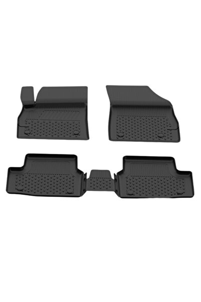 Sahler Opel Astra K 2015-2021 Uyumlu Araca Özel 4.5D Havuzlu Oto Paspas - Ast...