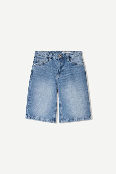 Bershka Baggy denim şort