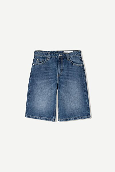 Bershka Baggy denim şort