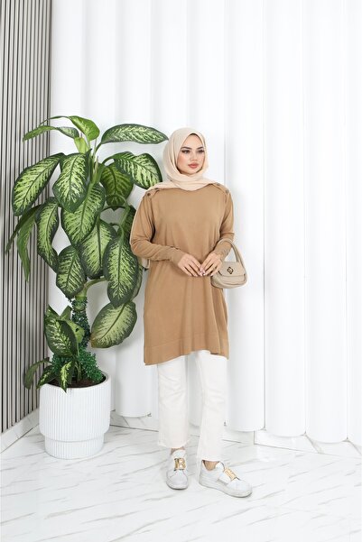 NİSUM MODA تونيك فانيزيا بتفاصيل أزرار