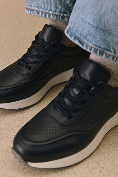 Ziya Чоловічі кросівки з натуральної шкіри 1531026Z290 Синій