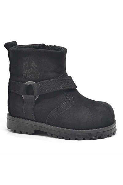 Rakerplus Chiron Genuine Leather Zippered Winter Baby Boots