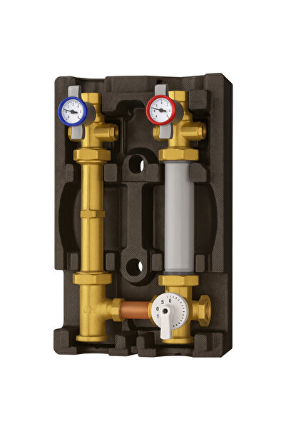 GIACOMINI Grup pompă cu vană de amestec cu bilă R586RY112, temperatură constantă, eficiență, 400 mp