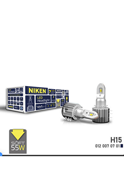 Niken Nova Soft H15 Led xenon 6500k 18.000 Lümen OTO KASIM