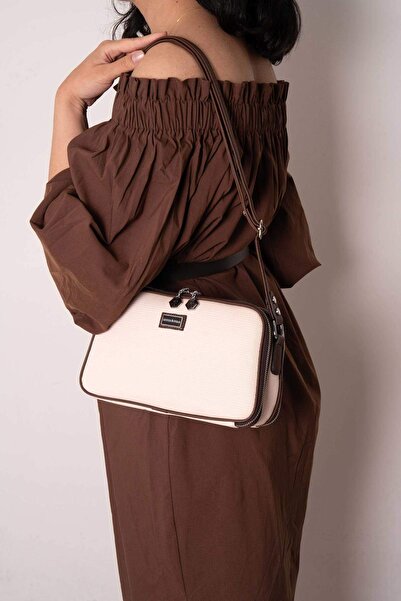 Silver Polo Geantă crossbody pentru femei 899