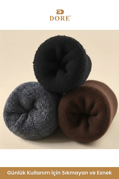 Dore Original Women's Winter Real Thermal 1 Pair of Socks Warm Keeping Winter-Specific Premium Comfortable Thick Socks