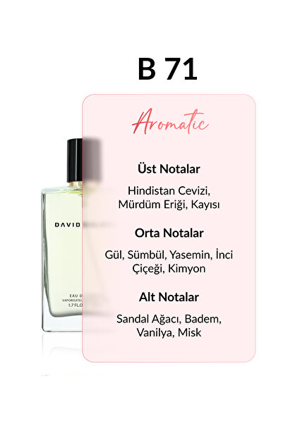 David Walker B71 Utilia 50 ml Kadın Parfüm | Aromatic