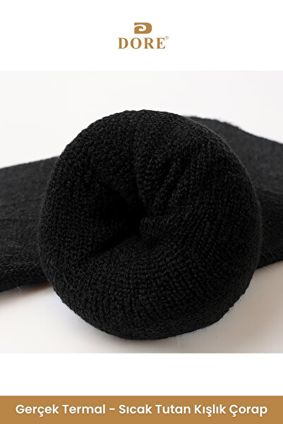 Dore Original Women's Winter Real Thermal 1 Pair of Socks Warm Keeping Winter-Specific Premium Comfortable Thick Socks