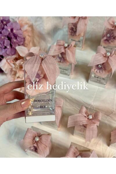 eliz 15 Adet Pembe Süslü Oda Kokusu Hediyelik Söz Nişan Nikah Kına