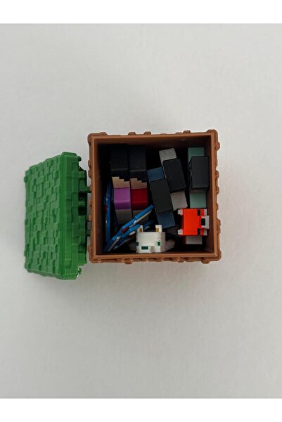 modu3d Minecraft Blok Dünyası Figür ve Kılıç Seti – 6 Parça 3D Oyuncak Kit
