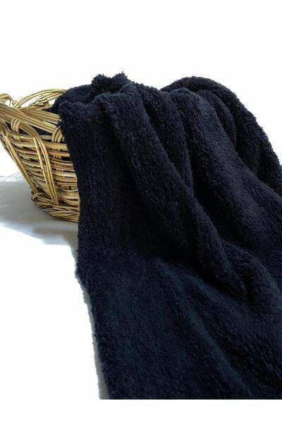 Genel Markalar Pabtex En 180 Çift En Çift Yüzlü Siyah Welsoft Peluş Kumaş