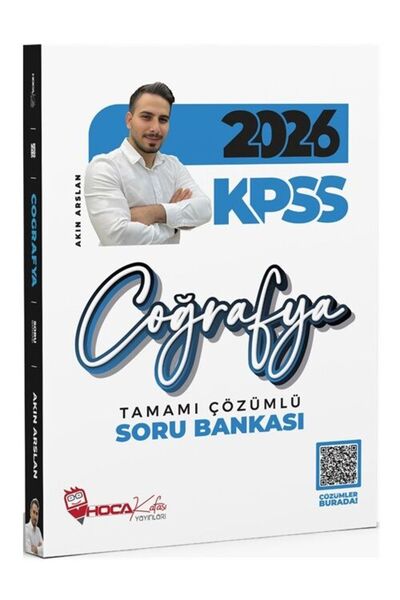 Hoca Kafası Yayınları Hoca Kafası 2026 KPSS Coğrafya Soru Bankası Çözümlü - A...