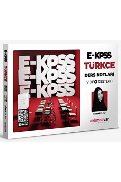 aklımdavar yayıncılık SÜPER FİYAT - Aklımdavar EKPSS Türkçe Video Destekli De...