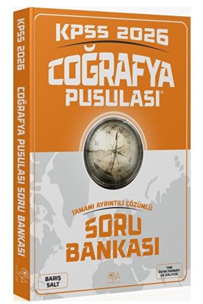 Genel Markalar CBA Yayınları 2026 KPSS Coğrafya Pusulası Soru Bankası Çözümlü...