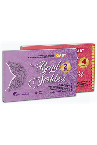 Özdil Akademi Yayınları Özdil Akademi ÖABT Türkçe ve Türk Dili Edebiyatı Beyi...
