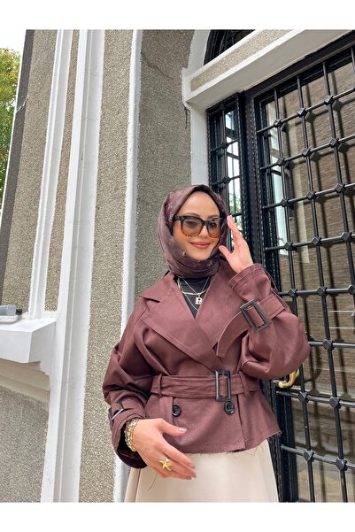 W WARGA Късо яке с колан