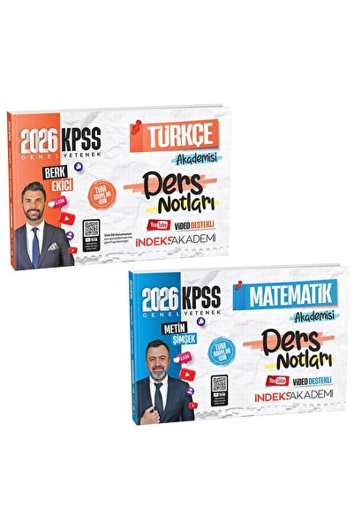 İndeks Akademi İndeks Akademi 2026 KPSS Türkçe + Matematik Akademisi Video De...