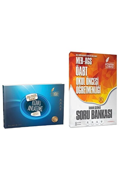 Atama Lobisi ÖABT MEB-AGS Okul Öncesi Öğretmenliği Konu + Soru Bankası 2 li S...