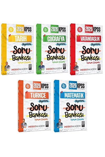 İndeks Akademi İndeks Akademi 2026 KPSS Genel Yetenek Genel Kültür Algoritma ...