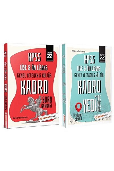 Uzman Kariyer Yayınları SÜPER FİYAT - Uzman Kariyer 2022 KPSS Lise Ön Lisans ...