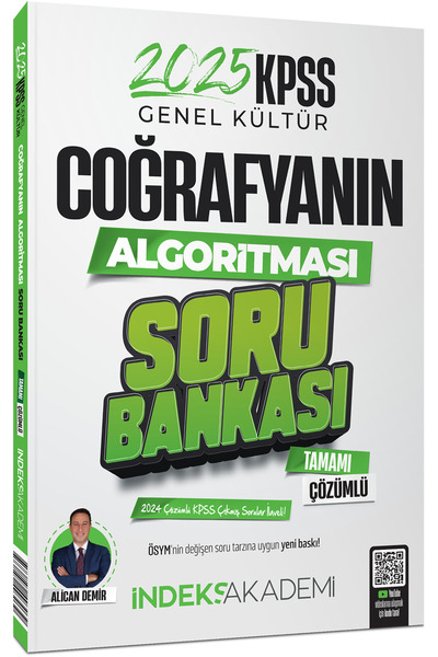 İndeks Akademi SÜPER FİYAT - 2025 KPSS Coğrafyanın Algoritması Soru Bankası Ç...