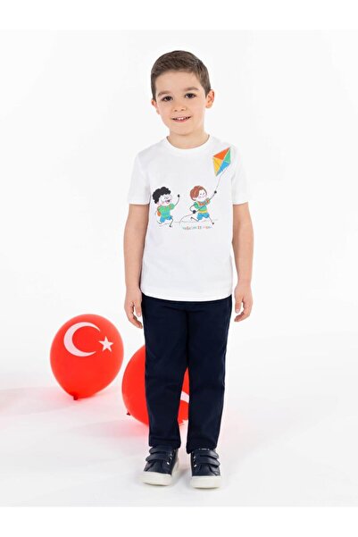 Civil Boys Boy's T-Shirt 3-7 Years White