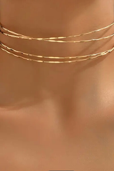 Sevilgülgünfinecrafts Cross Wire Choker Necklace Adjustable