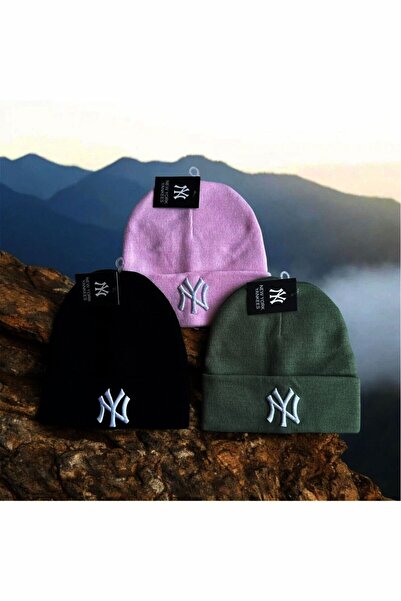 w white stars sports & wear Набір з трьох шапок Нью-Йорк