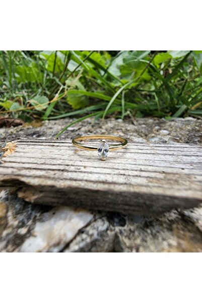 FasekGold 0,40ct Pırlanta(SIGNTY) Tektaş Gümüş Yüzük-pırlanta Tektaş Kadın Gü...