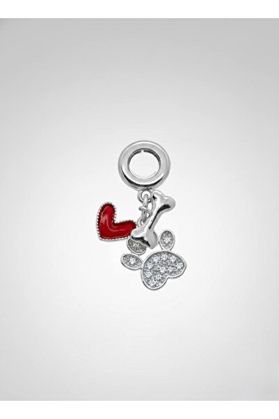 NG TAKI GÜZELLİK قلادة فضية اللون على شكل قلب مع حجر مخلب، سحر لطيف صديق للحي...