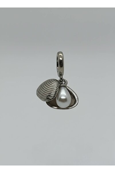NG TAKI GÜZELLİK NG İnci Deniz Kabuğu Gümüş Charm Kolye Ucu Kadın Çelik Takı ...