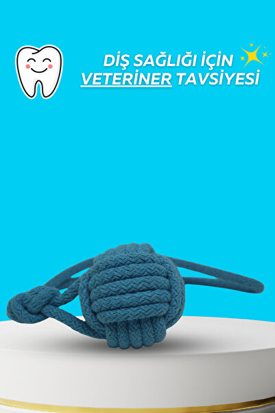 shop Monkey Fist Köpek Oyuncağı – Dayanıklı Pamuk İpli, Doğal Top ve Çekiştirme Oyuncağı (Medium)