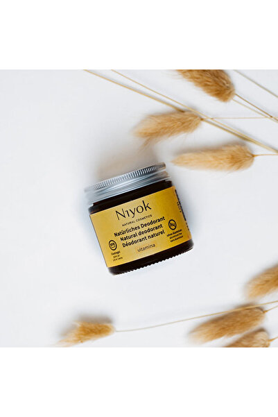 Niyok cream deodorant, Vitamin, , vegan, aluminum-free, 40 ml