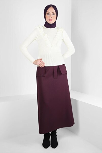 Alvina SWEATER WITH RIFFIR DETAIL 44070